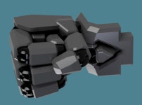 Extended Crisis Hands, 12 pair sets (BBY3CPK68) by Gragagrogog Extended Crisis Hands, 12 pair sets by Gragagrogog on Shapeways