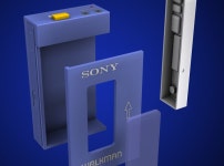 TPS-L2 Walkman LID (3 of 4) (ADWPM4H5S) by kenlandrum TPS-L2 Walkman LID (3 of 4) by kenlandrum on Shapeways