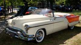 구팔98-ninety eight | 1953 Oldsmobile Ninety-Eight Fiesta Convertible HD Wallpaper | Background Image | 2048x1152 | ID:651090 - Wallpaper Abyss 1953...