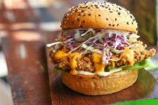 Chicken Hamburger with Coleslaw HD Wallpaper | Background Image | 1920x1280 | ID:891667 - Wallpaper Abyss  Chicken Hamburger with... 