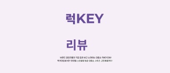 SPRING 2ND DROP. 럭KEY 대중소 리뷰!