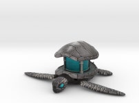 Shield Turtle (RDU54PDG8) by 3lbgames Shield Turtle by 3lbgames on Shapeways