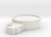 1/192 USN BB59 Cabin & Barbette A for main gun 2 (9KFFNMWMA) by diStefan 1/192 USN BB59 Cabin & Barbette A for main gun 2 by... 