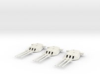 1/200 IJN 46cm/45 (18.1 in) Type 94 Guns 1941 Set (8R9AC8RS7) by diStefan 1/200 IJN 46cm/45 (18.1 in) Type 94 Guns 1941 Set by... 