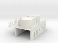 1/100 DKM Graf Zeppelin superstructure3 (MRJ3YDS6M) by diStefan 1/100 DKM Graf Zeppelin superstructure3 by diStefan on Shapeways