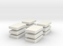 Roman Testudo 8 x 12 1/100 x 12 (H2984SNAA) by 3dtankfactory Roman Testudo   8 x 12 1/100 x 12 by 3dtankfactory on Shapeways