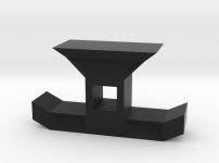 Dual HeadsetHanger (RNM2G7HUA) by Auke_van_Dijk Dual HeadsetHanger by Auke_van_Dijk on Shapeways
