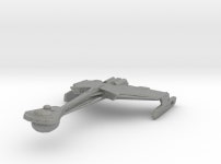 Klingon D4 (ENT) 1/2500 (37E372XJB) by coelian276 Klingon D4 (ENT) 1/2500 by coelian276 on Shapeways