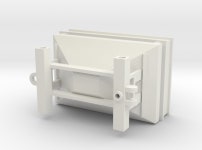 Center Dump Gravity Wagon 275 Bu. (CFZPTU367) by 2scalefab Center Dump Gravity Wagon 275 Bu. by 2scalefab on Shapeways