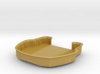 1/350 DKM Scharnhorst Admirals Bridge 1 (ZRCXKMWY2) by diStefan 1/350 DKM Scharnhorst Admirals Bridge 1 by diStefan on Shapeways