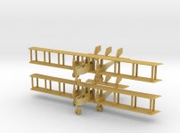 1/288 Caproni Ca.3 (x2) (Y5P8SAZWP) by kampfflieger 1/288 Caproni Ca.3 (x2) by kampfflieger on Shapeways