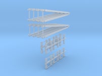 96-H0120: Set Of Tow Bars + Wheelcocks 1:96 (ZTW5GZGYB) by hpetiers 96-H0120: Set Of Tow Bars + Wheelcocks 1:96 by hpetiers on... 