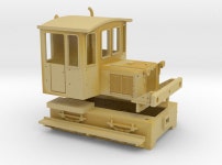 DSB 57 Traktor H0 1:87 (X9SASHRA3) by DaniloP DSB 57 Traktor H0 1:87 by DaniloP on Shapeways