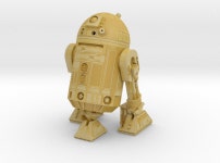1/35 Scale Robot 2 Three Legs (7WAJZ77WZ) by seventhz777z 1/35 Scale Robot 2 Three Legs by seventhz777z on Shapeways