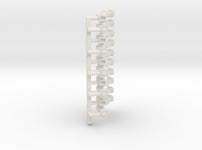 Ls Asajj Ventress .45,1/6,1/12,1/18 (A767UCMSR) by ttakata73 Ls Asajj Ventress .45,1/6,1/12,1/18 by ttakata73 on Shapeways