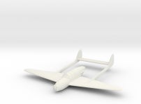 1/200 Gloster F18/37 (CVFH8TFE6) by NickHawkins 1/200  Gloster F18/37 by NickHawkins on Shapeways