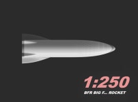 BFR 1:250 (G2948FUJ7) by Miaa BFR 1:250 by Miaa on Shapeways