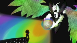 ID:976001 - Wallpaper Abyss  Frisk vs Asriel HD Wallpaper | Background Image | 1920x1080 | ID:976001