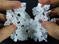 {3,7} radius 4 (YR8VZUKS5) by henryseg {3,7} radius 4 by henryseg on Shapeways