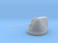 1/500 USN 8-inch 55 Mark 71 Cal Deck Gun (WHU8LG78F) by diStefan 1/500 USN 8-inch 55 Mark 71 Cal Deck Gun by diStefan on Shapeways