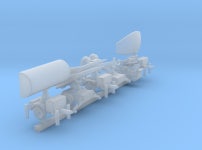 1/220 Scale Hawk Missile System (LZFRYAA6Y) by wachapman 1/220 Scale Hawk Missile System by wachapman on Shapeways