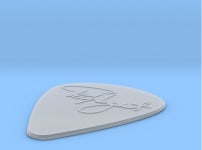 Ted Nugent Pick (VNRJWGY2R) by Turkey2Spartan Ted Nugent Pick by Turkey2Spartan on Shapeways