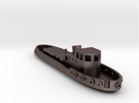 005B 1/350 Tug Boat (3HXR7XL5G) by glehn 005B 1/350 Tug Boat by glehn on Shapeways