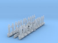 350-H0070: 25 Flight Deck Crew + 2 pilots 1:350 (232QXPRS8) by hpetiers 350-H0070: 25 Flight Deck Crew + 2 pilots 1:350 by... 