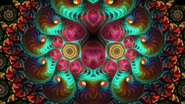 Abstract Fractal Full HD Wallpaper and Background Image | 2560x1440 | ID:700284