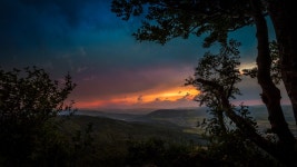 ID:780161 - Wallpaper Abyss  Forest Mountain Sunrise 5k Retina... Ultra HD Wallpaper | Background Image | 5400x3038 | ID:780161