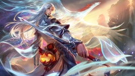 ID:823008 - Wallpaper Abyss  Fantasy Warrior 4k Ultra HD Wallpaper | Background Image | 5000x2813 | ID:823008