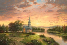 ID:828006 - Wallpaper Abyss  Chapel in Spring HD Wallpaper | Background Image | 3000x2034 | ID:828006