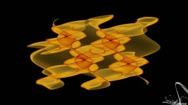 ID:971020 - Wallpaper Abyss  Gold Fractal HD Wallpaper | Background Image | 1920x1080 | ID:971020