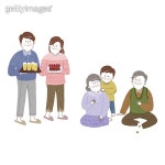 가족 일러스트 이미지 - 게티이미지뱅크