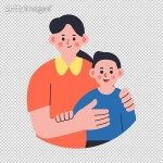 가족 일러스트 이미지 - 게티이미지뱅크