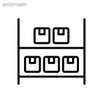 Shelves Icon (1137472464) - 게티이미지뱅크