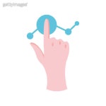 pointing hand gesture (1475668862) - 게티이미지뱅크