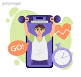 Cardio control concept (1336361595) - 게티이미지뱅크