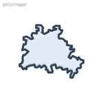 Germany map (1381242405) - 게티이미지뱅크