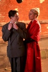 Timothee Chalamet And Gwyneth Paltrow Kissing on the set of 'Marty Supreme'
