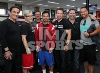 Mark & Manny -- The Boxing Gym Visit