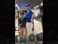 Huda Mustafa Shares Steamy Gym Pics With Louis Russell Amid Baby Mama Drama