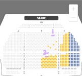 더쿠 - 용인 포은아트홀 맘마미아 자리 둘 중에 어디가 좋을까?