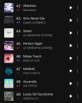 더쿠 - 걸그룹 노래들만 있다는 오늘자 멜론차트 40위권 당신의 취향 노래는?