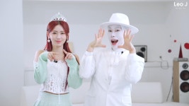 더쿠 - 레오제이한테 라임코어 메이크업 받은 아이들 미연 비주얼.jpg