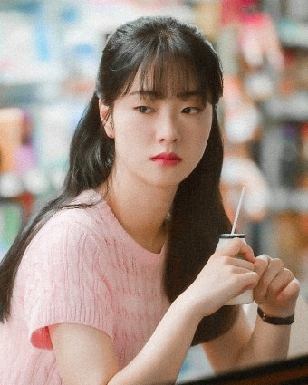 더쿠 - 너시속 전여빈 긴머리 찰떡이다