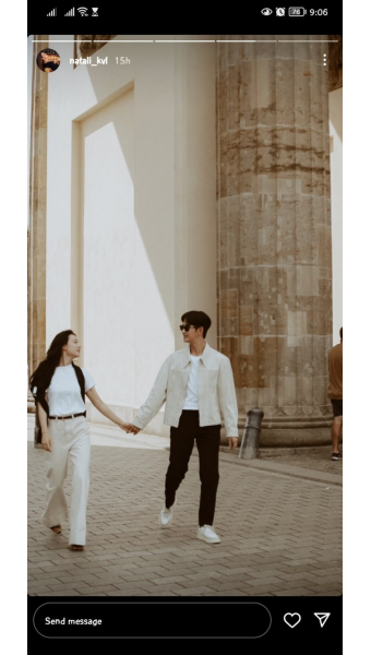 더쿠 - 실제 독일 사진작가가 커플 사진 찍다가 우연히 찍은 거라는 김수현 김지원 독일촬영 사진.JPG