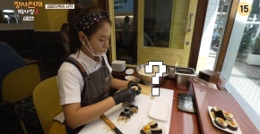 더쿠 - [장사천재백사장2] 유리가 김밥 말다가 멘붕 온 이유...jpg