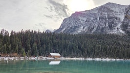 더쿠 - 꿈꾸던 레이크 루이스에 왔어 너무 행복해