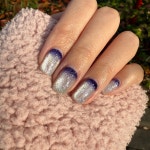 더쿠 - 셀프네일! 겨울느낌나지?!